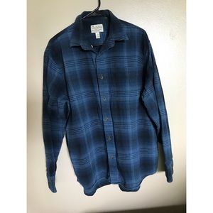Cabela’s blue plaid flannel
